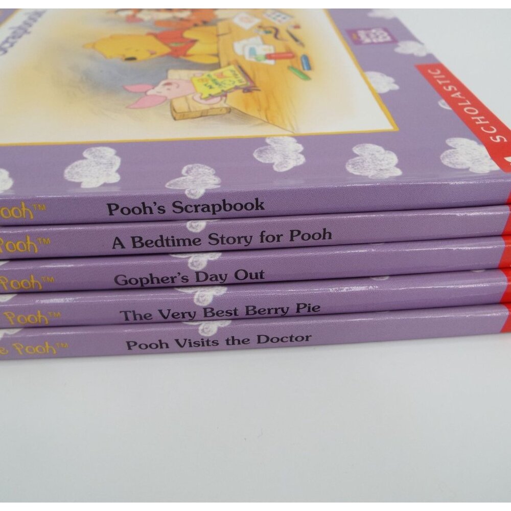 Disney's My Very First Winnie the Pooh Scholastic Hardcover Books Set of 5 - Picture 7 of 9